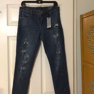 Sparkling jeans